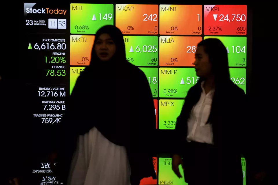 IHSG Tiba-Tiba Menanjak Tinggi, Sejumlah Saham Terbang hingga Auto Reject Atas